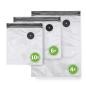 Preview: CASO Vacu ZIP-Bags-Set, 20 ZIP-Beutel, 150 µm