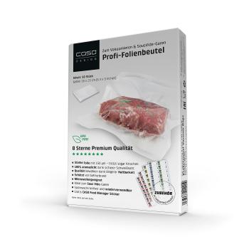 8-Sterne Profi-Folienbeutel 16x23 cm, 50 Stück, 150 μm