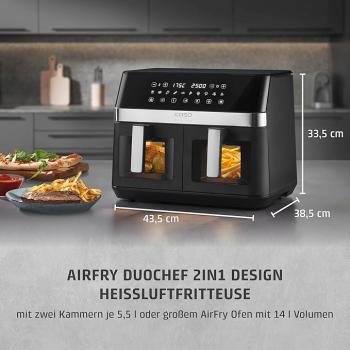 CASO AirFry DuoChef