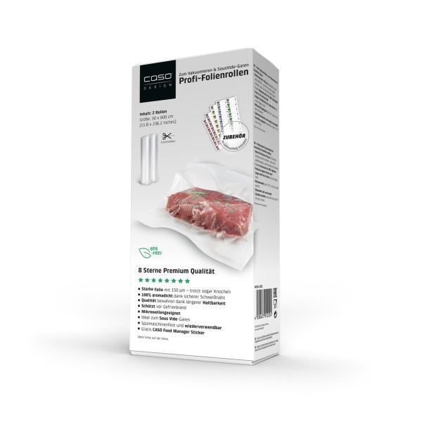Profi-Folienrollen 28x600 cm, 2 Stück, 150 μm